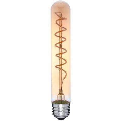 China Indoor Soft Tube E27 LED Bulb 4W Dimmable Filament Bulb Long Filament Bulb T30-185 for sale