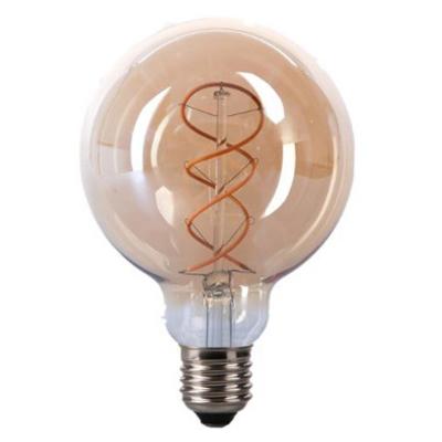 China Hotel vintage filament led bulb G125 edison style led bulbs soft filament led bulb E27 4w for sale