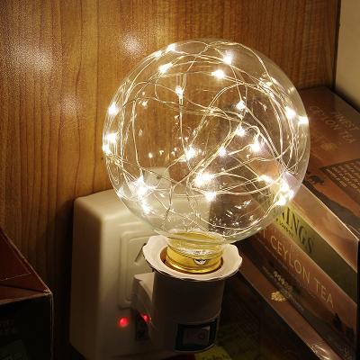 China Indoor Lighting G95 LED RGB Wedding Decoration Lights E27 Copper Wire Strip Edison Bulbs For Decor Holiday Lamp Pendant Lighting for sale