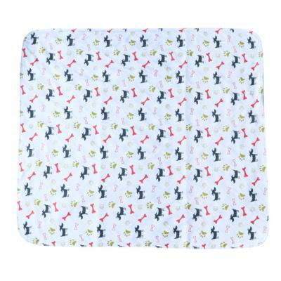 China Durable 4 Layers Super Absorbent Waterproof Non Slip Reusable Washable Dog Training Pet Pee Pads for sale