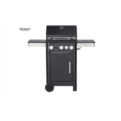 China Easily Assembled Factory Processing OEM and Charcoal Hot Selling Stainless Steel  with Cabinet WheelsGAS GRILL for sale