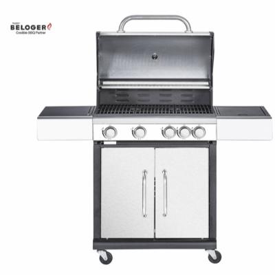 China Easily Assembled Factory direct sales reinforced grill net food grade stainless steel material non-rusting gas grill for sale