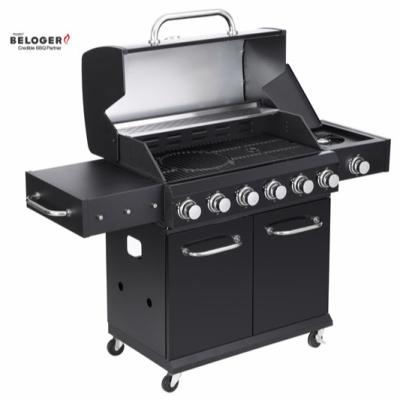 China Easily Assembled 2022 Newly upgraded high-power robust and durable commercial smokeless BBQ gas grill for sale