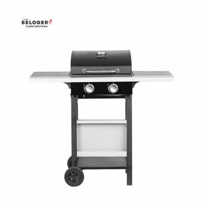 China Easily Assembled Amazon factory OEM gas grill hot sale with cabinet wheels commercial stainless steel gas grill for sale