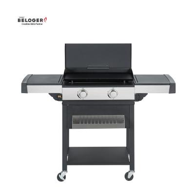 China Easily Assembled 2022 Commercial High Quality Extended Sturdy Durable Uniform Heating Non-stick Pot Plancha & Griddle BBQ grill for sale