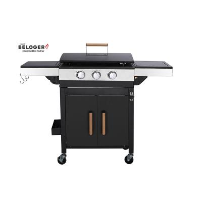 China Easily Assembled Chinese manufacturers hot-selling factory price smokeless no open flame energy-saving Plancha & Griddle BBQ grill for sale