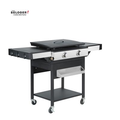 China Easily Assembled Professional swing stall constant temperature, power saving and uniform heating Plancha & Griddle BBQ grill for sale