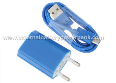 Chine L'UE universelle colorée de chargeur de voyage du chargeur 5V 1A USB de mur branchent pour Samsung/iPhone à vendre