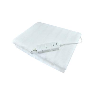 China Hotel single electric blanket with 2 heat settings, CE approval and 12 hours auto-heating, wholesale price fast electric blanket for sale