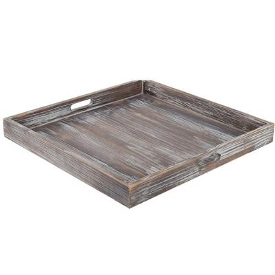 China Contemporary Wooden Cutlery Tray Wooden Furniture Rectangular for sale