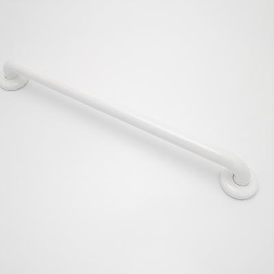 China Modern Iron Steel Grab Bar with White Coated for Bath Room for sale