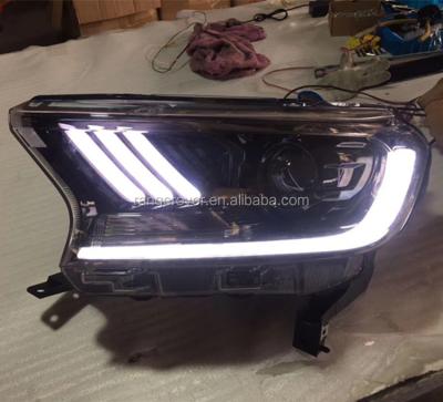 China Automobile Lamp Raptor Styling Head Lamp For Ranger T6 T7 Head Rise Lamp High Quality LED Light For Ranger for sale