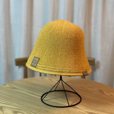 China Street Style Vintage Cloche Bucket Hat Women's Basin Covered Face Hat Net Red Fisherman Hat for sale