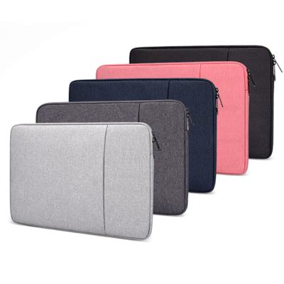 China Eco-Friendly In Stock Wholesale Laptop Bag 13-13.3 14 15 Inch Laptop Notebook Case Nylon Sleeve Laptop Bag for sale