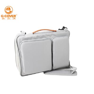 China Single/Business Polyester Waterproof Laptop Briefcase Travel Waterproof Custom Bag With Shoulder Strap For 15.6 Inch Acer/HP Laptop for sale