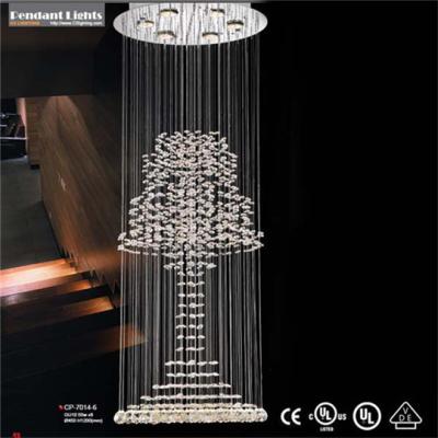 China Best Low Price High Quality Chinese Crystal K9 Crystal Ball Stairs Chandelier LED Modern Pendant Light for sale