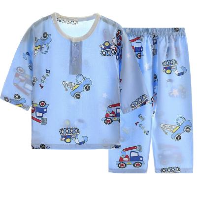 China Custom Cotton Breathable Children's One Piece Pajamas For Girl for sale