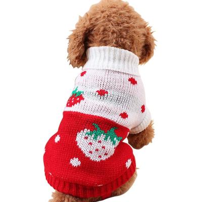 China New Sustainable Pattern Dog Sweater Sweater Winter for sale