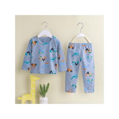 China High Quality Breathable Cotton Children Pajamas Girl Pajamas Set For Children for sale