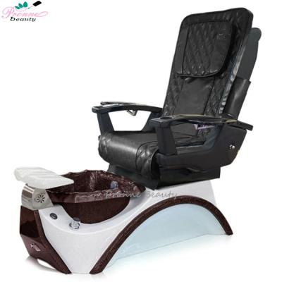 China Modern Luxury Elegant Fiberglass Full Body Salon Equipment Comfortable Spa Chair High Quality Pedicure With Massage for sale