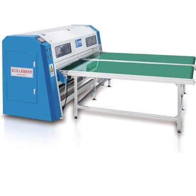 China 600- 2100 Or Unlimited Automatic Automated Panel Cutting Quilting Machine For Mattress Border for sale