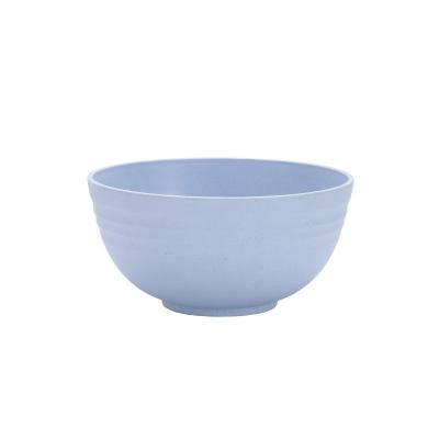 China Nordic Fashionable Home Sustainable Wheat Straw Tableware Drop-proof Children's Rice Bowl Dish Bowl Set for sale