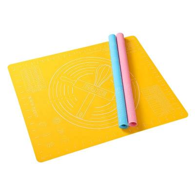 China Factory Price Non Viable Popular Kneading Board Silicone Stick Food Grade Silicone Pad for sale