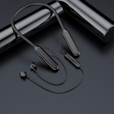 China In-Ear OEM BT 5.0 Neckband Dual Band Battery Earphones Sport Earphone Microphone Wireless Headset for sale