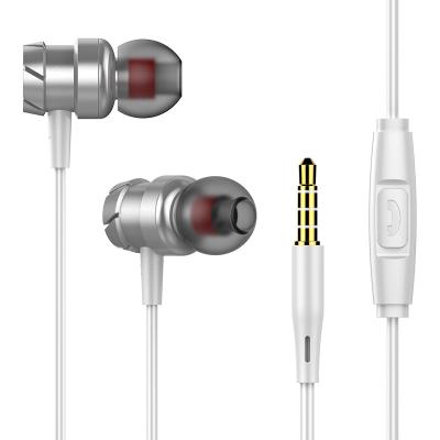 China In-ear Classic Wired Headset No Volume Control 3.5mm Universal Mobile Headphones Earphone for sale