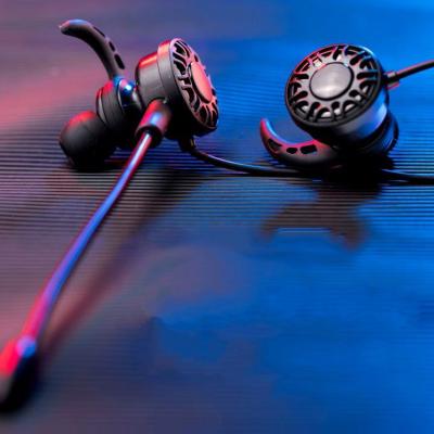 China In-Ear In-Ear Gaming Computer Gaming Headset Wire Controlled Gaming Headset With Dual Microphones for sale