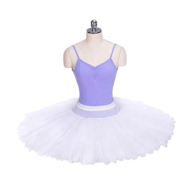 China from above & Customized White Ballet Dancer Leotard Skirt Professional Ballet Tutu Tees Women Half Skirt Kids Ballet Dance Half Skirt for sale