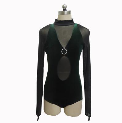 China Beautiful black leotard leotard dance dresses for adult ballet for sale