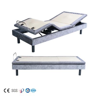 China Design 4421 Radio Adjustable Free Control Electric Lift (Height) Motorized King Size Back Bed Daybed Adjustable Frame for sale