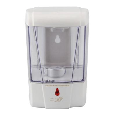 China Amazon Direct Double Soap Dispenser Manufacture Hot Selling CE RoHS FCC Approved 700ML Touchless Hand Sanitizer Wall Mounted Automatic Soap Dispenser for sale