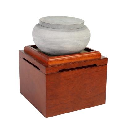 China Hot Selling Viable Wooden Pet Urns Bamboo Animals With Photo Frames Vintage Wooden Burial Supplies Small Wooden Boxes Wooden Crafts for sale