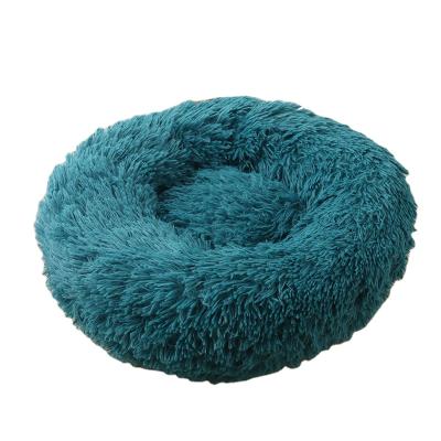 China Sustainable hot sale cats border application and interactive toys style velvet pet bed for cat for sale