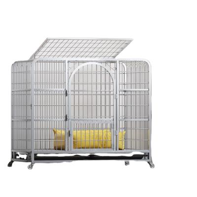 China Professionally Designed And Customizable Breathable Large Folding Operator Metal Box Dog Cage for sale