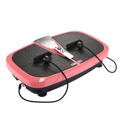 China New Home Fitness Equipment Home Use Massage Vibration Plate Crazy Fit Exercise Dish Vibrator for sale