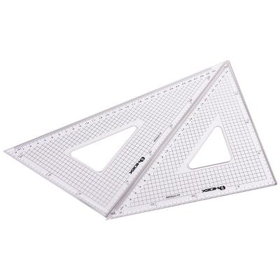 China triangle acrylic ruler for sale