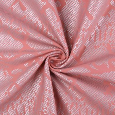 China Stain Resistant Wholesale 77% Polyester 23% Spandex Patterned Fabrics Yoga Dress Fabric for sale