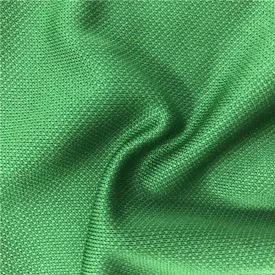 China Other China Factory Direct Sale 100% Cationic Polyester Pique Double Knitted Fabric for sale