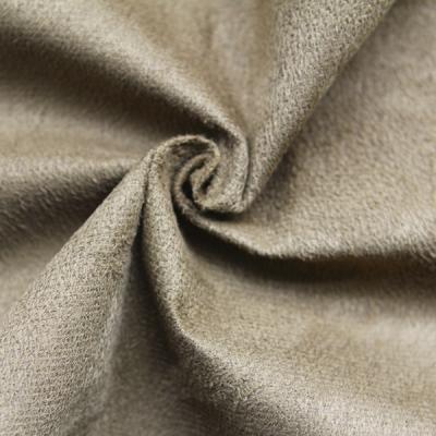 China Other 100% Recycled Polyester Brushed Suede Fabric For Sofa for sale