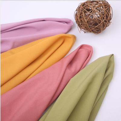 China Other New Product 100% Recycled Polyester Stretch Bubble Chiffon Fabric For Curtain for sale