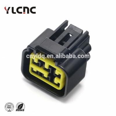 China FW-C-6F-B Connector FW-C-6F-B Automotive Waterproof Furukawa Automotive Black 6 Pin Pin Auto Connector With Terminals for sale