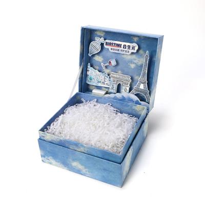 China Recyclable Handmade High End Packaging Box Customized 3D Christmas Gift Box With Logo for sale