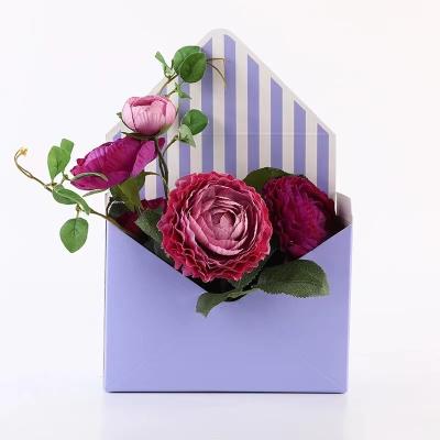 China Wholesale Recyclable Gift Design Flower Envelope Packaging Box High Quality Flower Envelope Box for sale