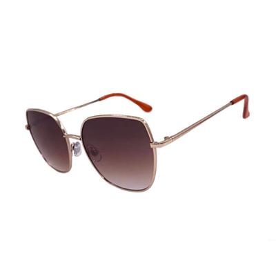 China New Trend Outdoor Vintage Metal Frame Sunglasses Men Women Square Sun Glasses Shape Brand Design Luxury Sunglasses for sale