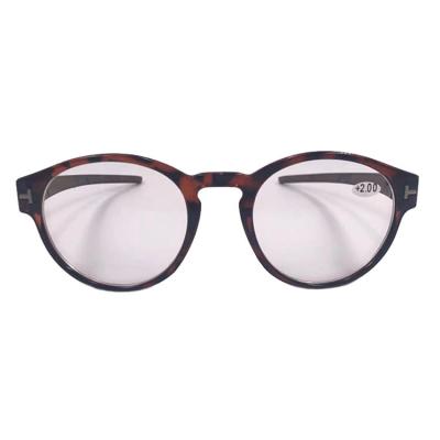 China Fashion Round Brand Computer Reader Anti Blue Light Reader Reading Glasses Women Men for sale