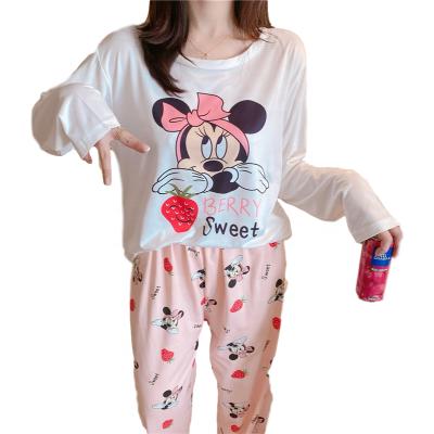 China Thermal Good Quality Cute Sleepwear Women Winter Autumn Winter Pajamas Woman Girl Pajamas for sale