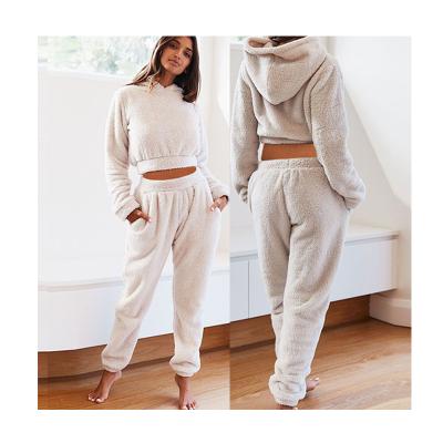 China Women's Loungewear Pajamas Sleepwear Casual Women's Pullover Quality Warm QUICK DRY Hoodies Sweatshirts Women's Lounge Wear For Women for sale